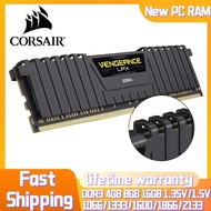 【Free shipping】CORSAIR LPX DDR4 RAM 8GB 16GB 2400/2666/3200/3600MHz VENGEANCE DIMM PC4-19200/21300/2