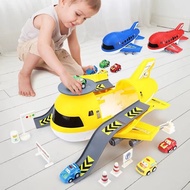 Airplane Car Toy 4 Cars Mainan Kapal Terbang Toddler Play Boy Big Size Aeroplane Kid Toys Police Fir
