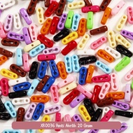 WHOLESALE Acrylic Beads Pins Solid Color Rainbow Mix Premium DIY Materials DIY Crafting Materials
