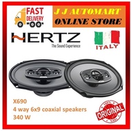 Hertz Uno X 690 car 4-Way Coaxial Speaker (340W/6 x 9) high quality speaker