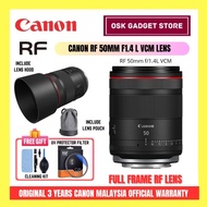 Canon RF50 50mm F1.4 L VCM Prime Lens For Canon Mirrorless Camera | With Free Gifts | Original Canon