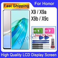 Original For Honor X9 4G 5G X9a X9b X9c 5G LCD Display Touch Screen Replacement