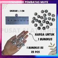 Mute bead divider bowl made of craft material