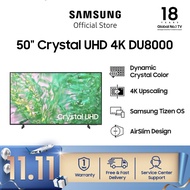 Samsung Smart TV 50" Crystal UHD 4K DU8000 4K - UA50DU8000KXXD