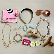 (Preloved) Women Hair Accessories / Bracelet / Necklace / Lovisa