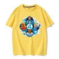 2025 Marvel Fantastic Four First Steps Shirt Retro Superhero Fantastic 4 Graphic Tee 10