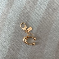 Authentic C0ACH Logo Keychain