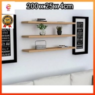 Wall shelf size 100cm - 30 cm Width 25cm Thickness 4cm modern minimalist wall shelf