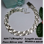 Genuine SILVER 925 Bangle  (Bangle Untuk Dewasa)