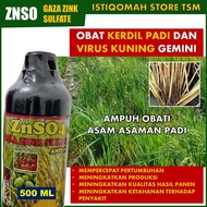 Pupuk ZnSO4 500 ML Nutrisi Lengkap untuk Padi Sehat Produktif anti Kerdil & Virus Kuning