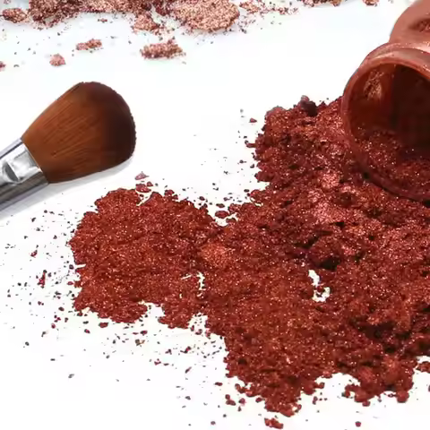 24Pcs Mica Powder Pearl Pigment Natural Mica Mineral Powder Shimmer Glitter Powder for Slime Bath Ba