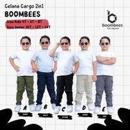 Po!!️Boys trousers BOOMBEES 2IN1 CARGO TROUSERS 4-14y