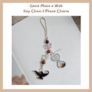 GANTUNGAN HP Phone Charm Genie Make A Wish Bae Suzy Kim Wo Bin Keychain Key Chain Bag Charm Korean D