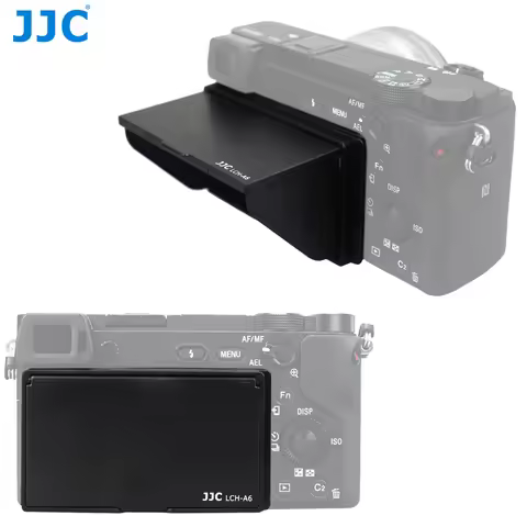 JJC LCD Screen Hood Sunshade Protector Cover for Sony A6100 A6600 A6000 A6300 A6400 A6500 Camera Acc