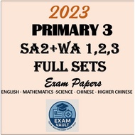 2023 Primary 3 Top School Past Year Exam Papers | P3 SA2+WA1/2/3 | PSLE Format | With Answers | Stap