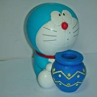 aaL皮商旋.(企業寶寶玩偶娃娃)少見高約9.5公分哆啦A夢(Doraemon)公仔!--可當小夜燈罩值得收藏!/6房樂箱126/-P