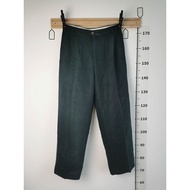 EAST INDIA COMPANY Slim Fitted Straight Cut Chino Men Black Long Pants / Trousers