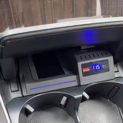 15W Car wireless charger fast phone charger charging pad plate charging holder for Mercedes Benz W20