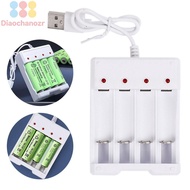 DIAOCSG AA / AAA Battery Charger Universal Rechargeable 4 Slot USB Battery Charger
