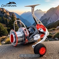 CameKoon Spinning Reel Aluminum Body & Spool Saltwater Surf Fishing Reel GS8Y W405 JYHR 5JDV