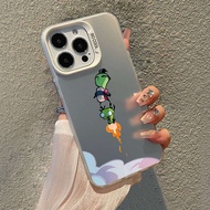 Mesuca | I-Invader Zim Cartoon Phone Case For IPhone 17 16 15 11 12 13 14 Pro Max 16 Plus 12 Mini 7