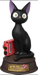 全新 日版 魔女宅急便 Gigi Kiki 活動 瓷器 音樂盒 19cm 宮崎駿 Ghibli 吉卜力 Music Box 曲名 やさしさに包まれたなら