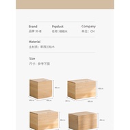 Wooden Box Storage Box Storage Box Stool Multi-Functional Solid Wood Box Bed Tatami Box Storage Bed Others