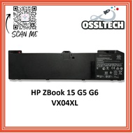 HP Zbook 15 G5 G6 Series Mobile Workstation VX04XL L05766-855 L06302-1C1 HSTNN-IB8F 4 Cells 90Wh Lap