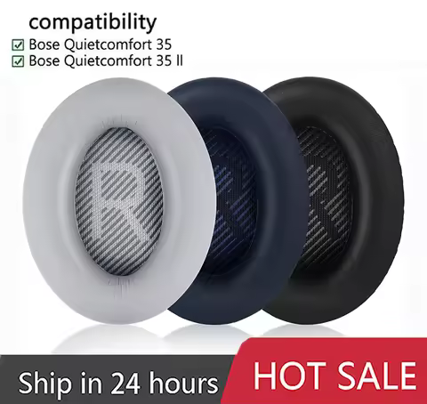 High quality For Bose QC 35 II/QC 35 QC35 Earpads Replacement Parts, QuietComfort 35 II Replacement 