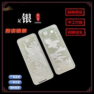 9999 Pure Silver Alloy Silver Bar Investment Silver Bar 100g Investment Collection Souvenir Conferen