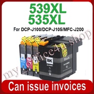 LC 535XL LC 539XL ink LC 535 LC 539 black LC535XL LC539XL Ink Cartridge Compatible for Brother DCP-J