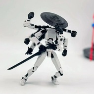 lucky 13 action figure action figure t13 action figure Figure Lucky Multi-Joint Movable Assembling D