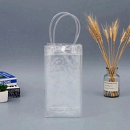 Diller Transparent Water Bottle Bag, Handle, Waterproof, Convenient to Carry