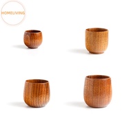 homeliving Retro Handmade Natural  Cup Jujube Wood Reusable Tea Cup Household Kitchen Supplies High Quality Drinkware SG