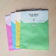 Kiara Waterproof A4 Paper Plastic File Bag A4 Plastic File Folder Document Bag File Bag/