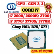 CPU i7 3770/ 3770S/ 2700 2600 Running H61/ B75/ Z77 - USED ITEMS