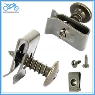 EVER 100/200Pcs M4 M5 Self Tapping Screws Metal Fastener Clip Kit U-Type Clip & Screw For Fixing Car