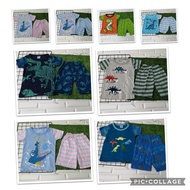 BAJU BUDAK LELAKI SET SELUAR PENDEK RS SELLER 1-6y