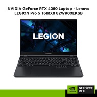 NVIDIA GeForce RTX 4060 GAMING Laptop- Lenovo LEGION Pro 5 16IRX8 82WK00EKSB 16" WQHD/i9-13900HX/32GB/1TB SSD/WIN 11HOME