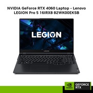 NVIDIA GeForce RTX 4060 GAMING Laptop- Lenovo LEGION Pro 5 16IRX8 82WK00EKSB 16" WQHD/i9-13900HX/32G