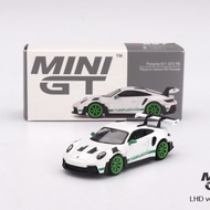 Mini GT 827 Porsche 911 (992) GT3 RS Tribute to Carrera RS Package_box (Diecast 1/64)