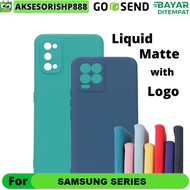 Case Samsung A03 M03 A12 M12 A13 A04S A21S Matte Logo