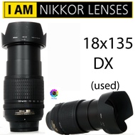 Nikon 18-135mm f/3.5-5.6G IF-ED DX AF-S Nikkor (used)