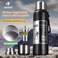 600-2000ML thermos bottle all steel large capacity new high quality tea water separation 316 non-ste
