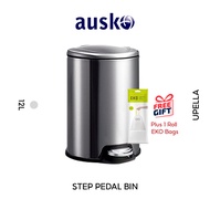 UPELLA Dustbin | OPTIMAL LIFE | Pedal Waste Bin | 12L | Trash Bin | Dustbin for Kitchen | Pedal Bin