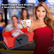 in stock Phdith Hand Cranked Card Shuffler 2 Deck Card Shuffler