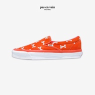 Vans WTAPS Crossbones Slip On Orange 100% Original