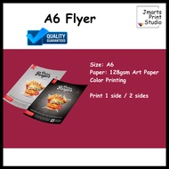 [24hours Ship out] A6 Flyer /Digital Printing