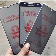 Free Shipping (Free Shipping) Anti-Scratch GLASS CERAMIC MATTE SPY Privacy (BLACK) TEMPERED GLASS Pr