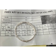 S99 silver lotus bracelet with self-adjustable size,ngoctraianchi